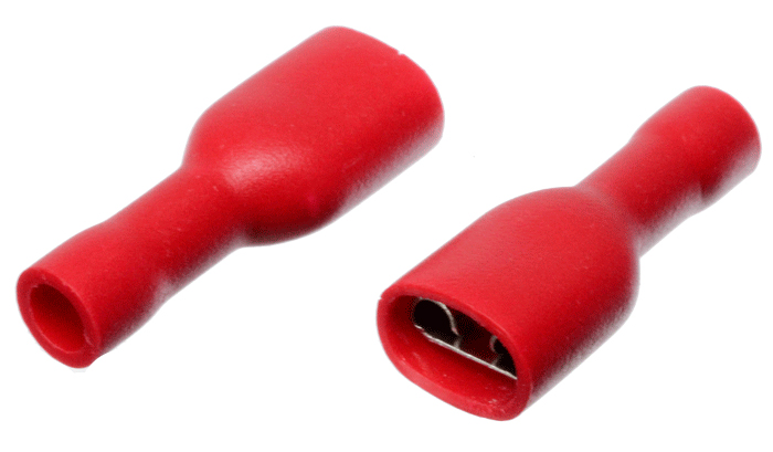 Terminal Union Hembra Full Aislado AWG22-16