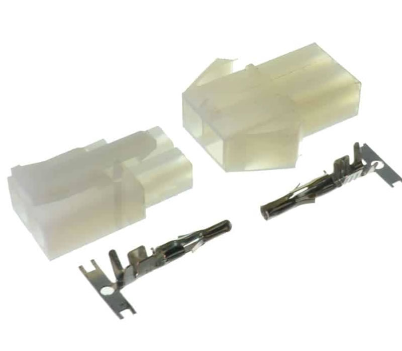 Set Conector L6.2 de 2 Vías para Cable Pitch 2.54mm
