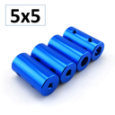 Acople Rígido de Aluminio de 5x5 D14 L25 CNC