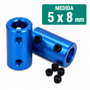 Acople Rígido de Aluminio de 5x8 D14 L25 CNC
