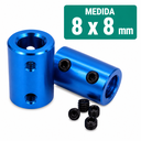 Acople Rígido de Aluminio de 8x8 D14 L25 CNC