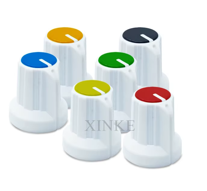 Perilla P/POTENCIOMETRO PLASTICO COLORES