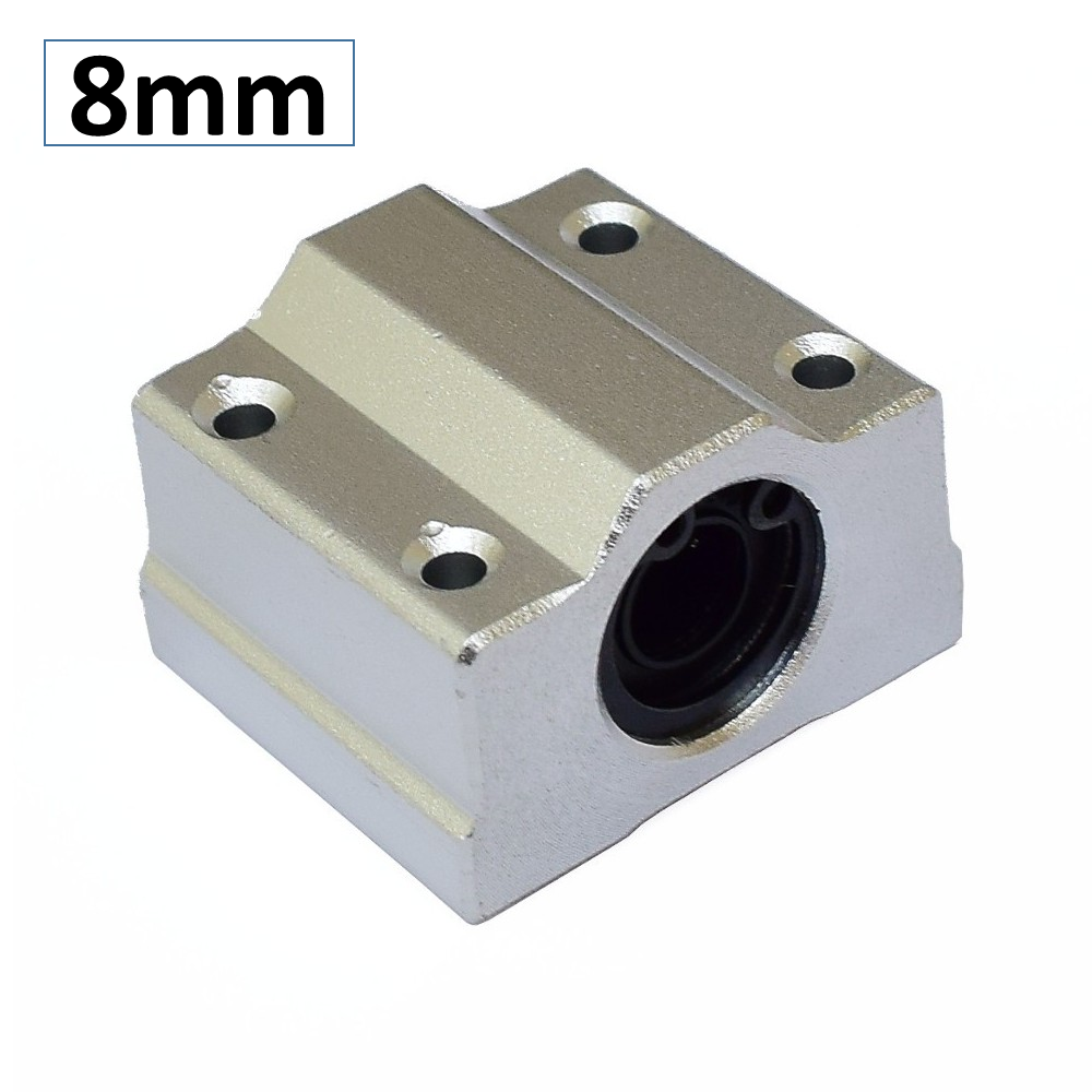 Rodamiento Lineal SC8UU – Buje de Bolas para Eje Lineal CNC e Impresoras 3D