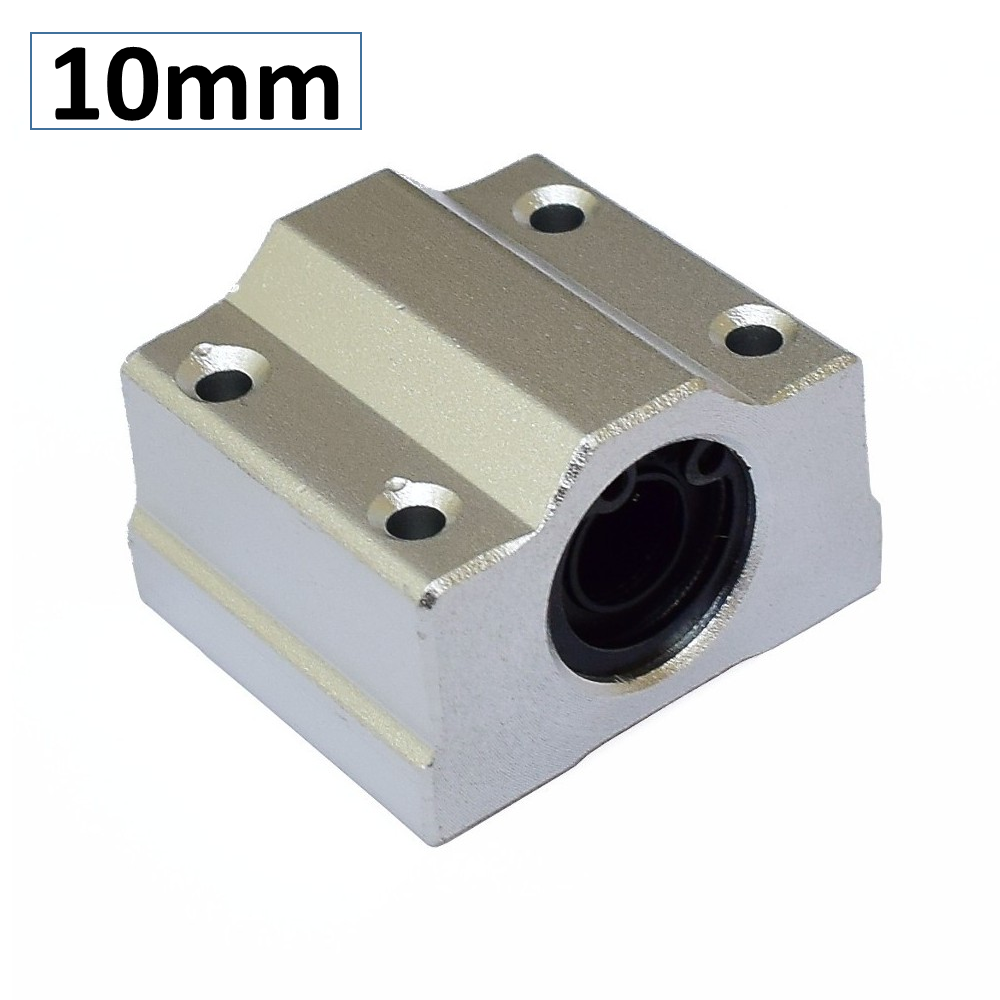 Rodamiento Lineal de Fijación Directa de Aluminio 10mm
