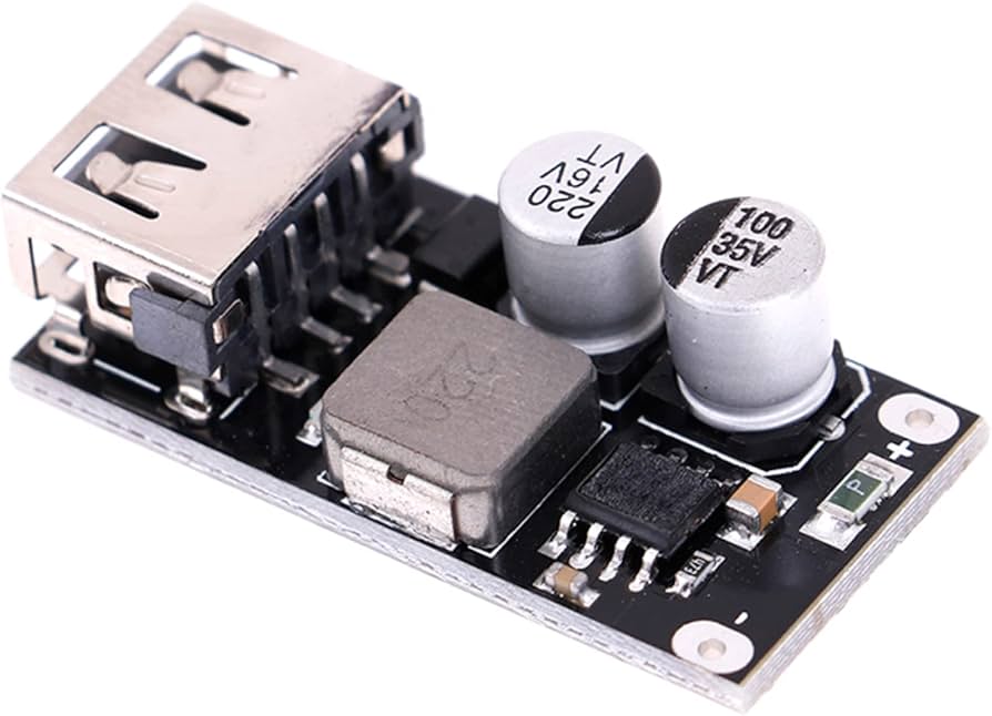 SD-QC3.0 Modulo DC Buck 12V24V a QC3.0 Cargador USB 