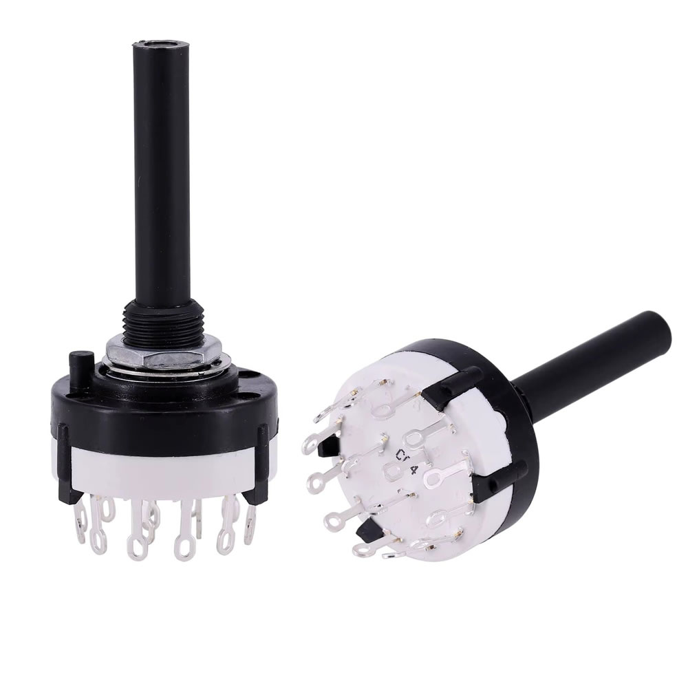 Selector Rotativo 3 Circuito 4 Posiciones