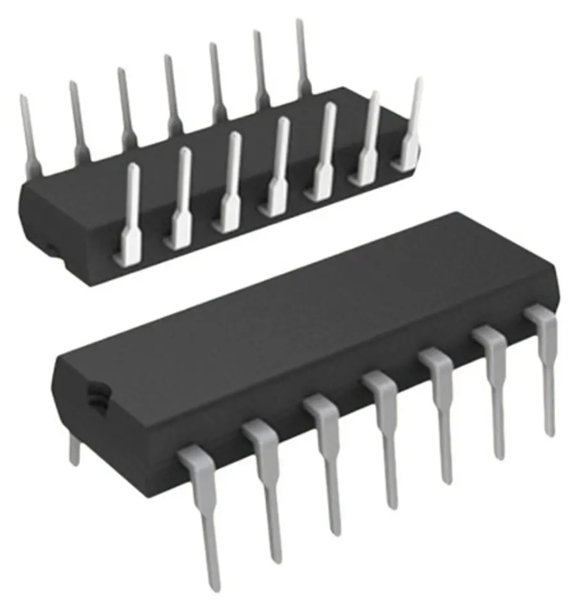 74LS21 And Dual de 4 Entradas, Circuito TTL