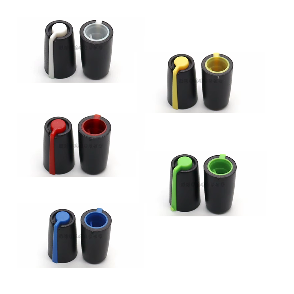 Perilla para Potenciometro Plastico Colores