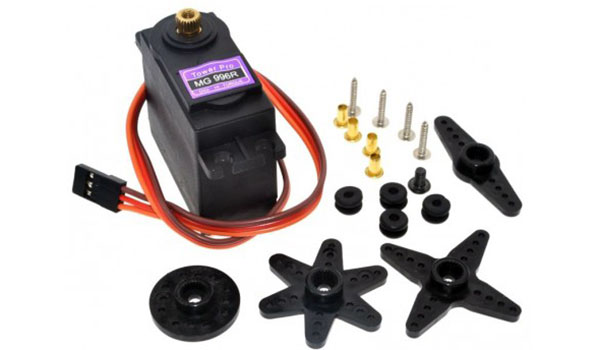 Servomotor Rotación 180 grados 9.4 a 11Kg/cm (4.8 - 6Voltios)