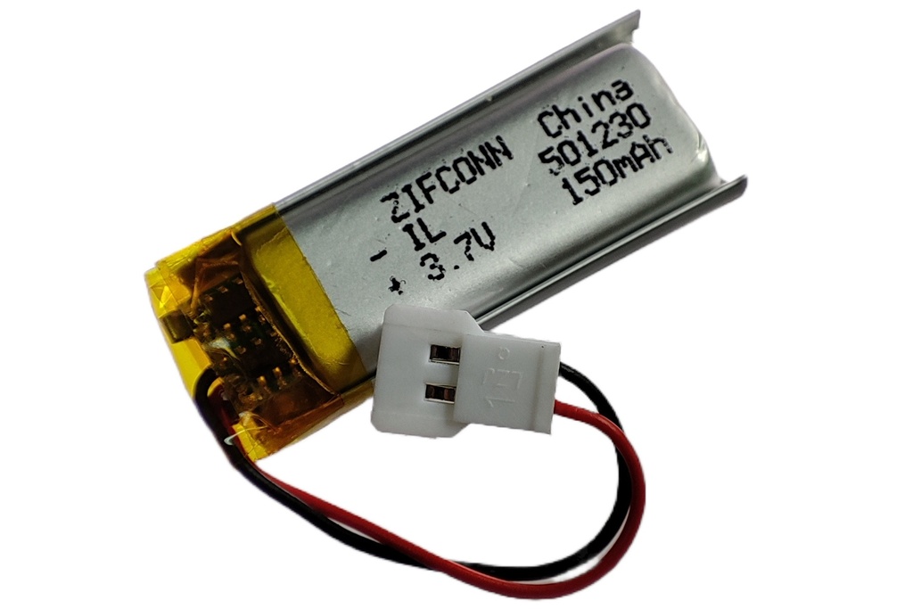Bateria de 3.7V 150mAH ION Litio Recargable