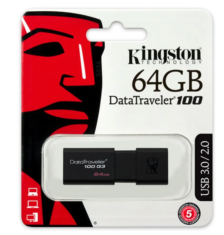 Memoria USB Kingston DT100G3 64GB
