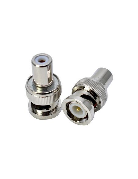 BNC Macho a RCA Hembra Adaptador