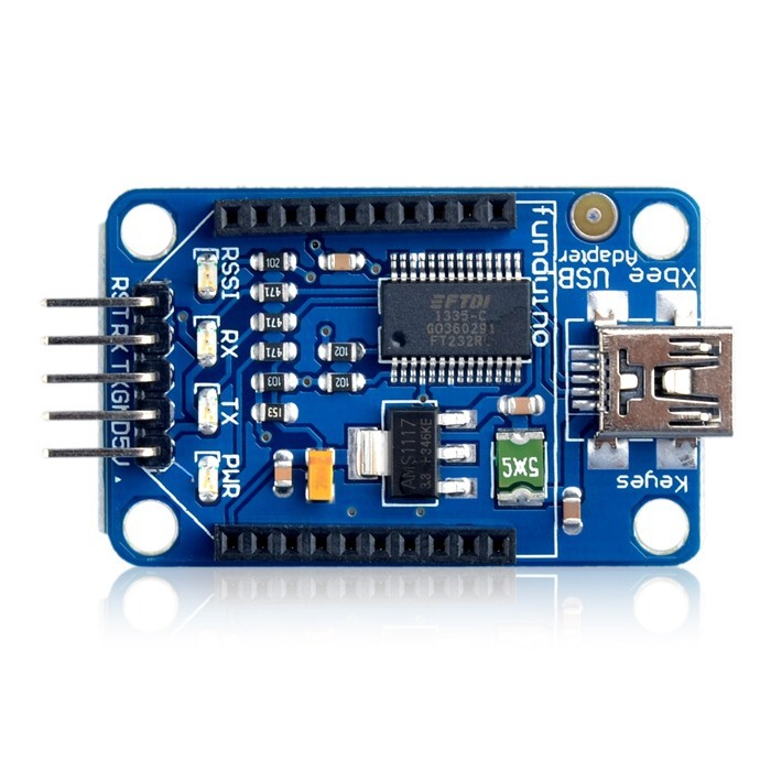 Adaptador USB a XBEE Placa Impresa + Cable