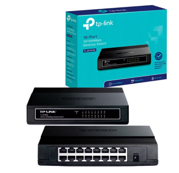 TPLINK TL-SF1016D 16 PORT SWITCH