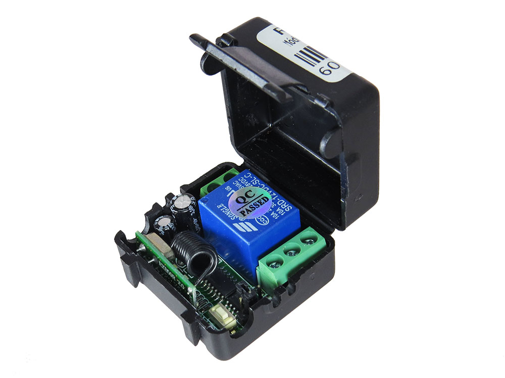 Módulo Programable de 1 Rele sin Llavero de 315MHz