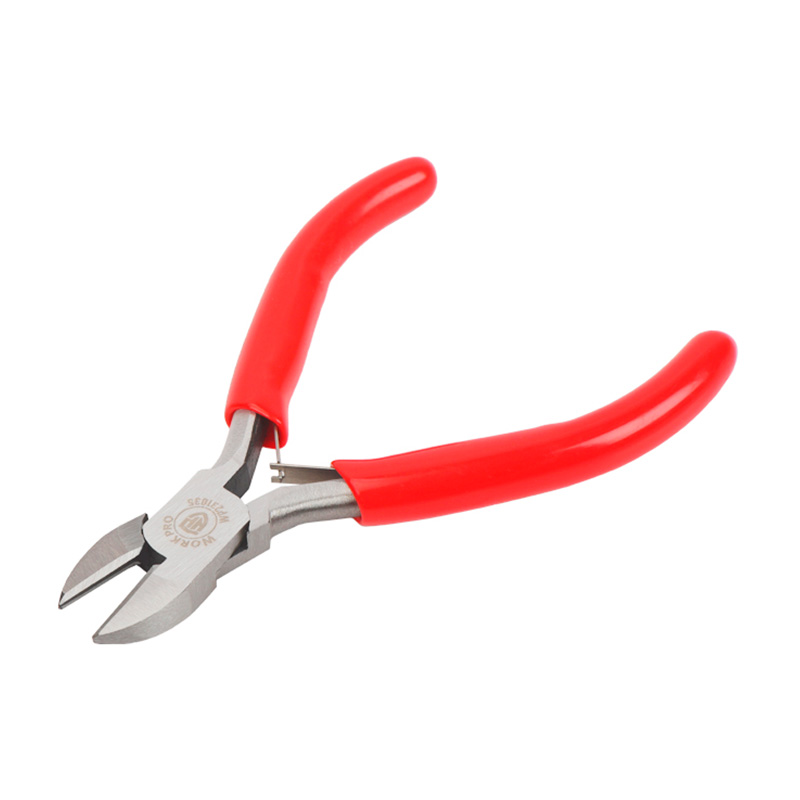 Mini Alicate de Corte SHE.K, Material Acero N° 55, longitud: 125 mm