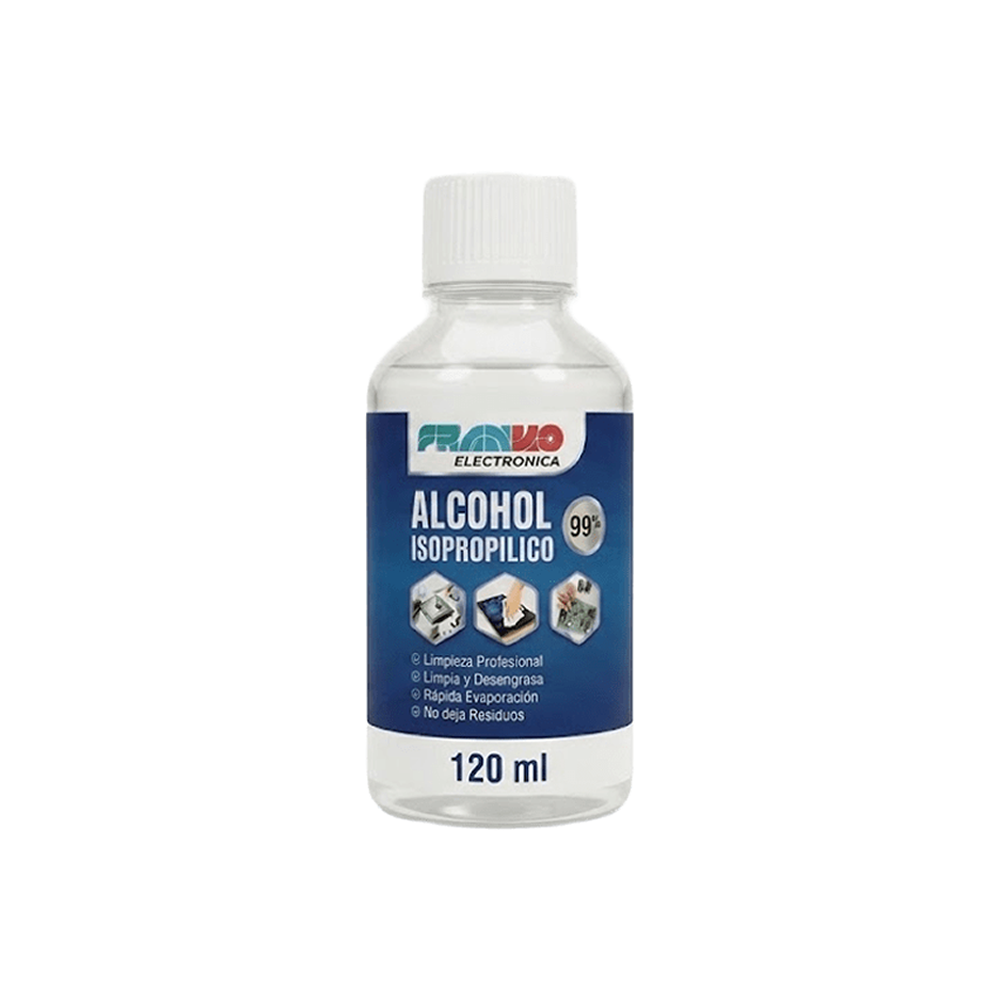 Alcohol Isopropilico 120 ml.