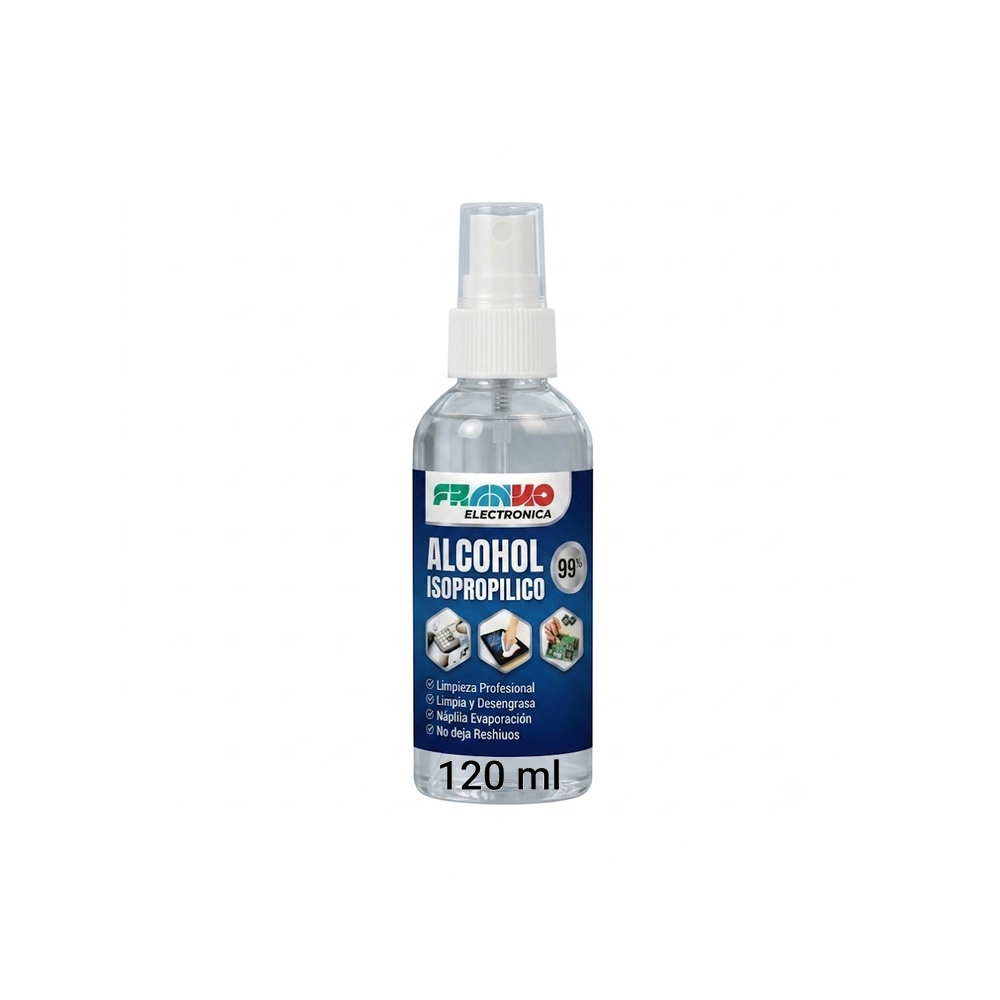 Alcohol Isopropílico 120 ml. C./Atomizador