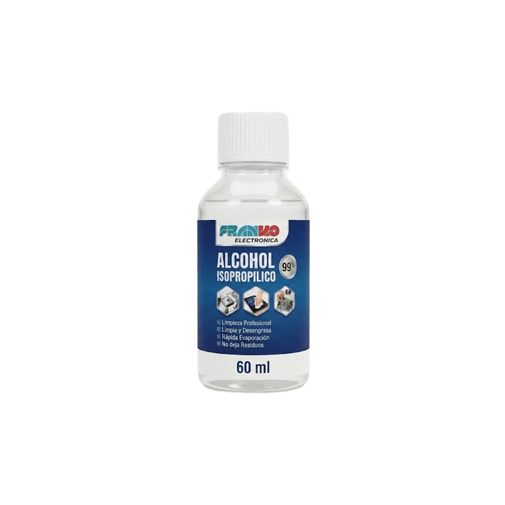 Alcohol Isopropilico 60 ml.