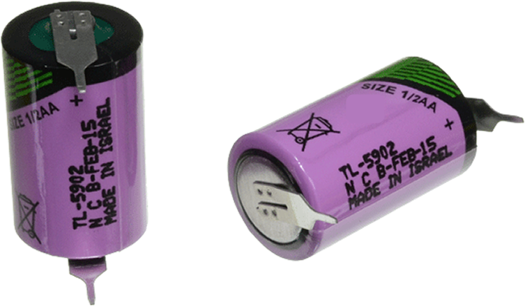 Batería de Litio 3.6V 1.2Ah 1/2 AA Cilíndrica