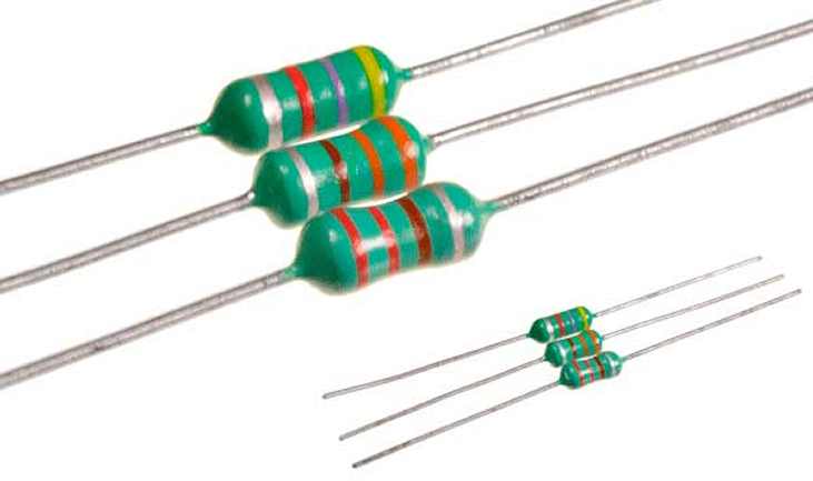 Bobina de 680 MicroHenrio Tipo Resistencia