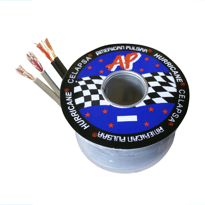 Cable Mellizo Audio Stereo "HURRICANE" Negro