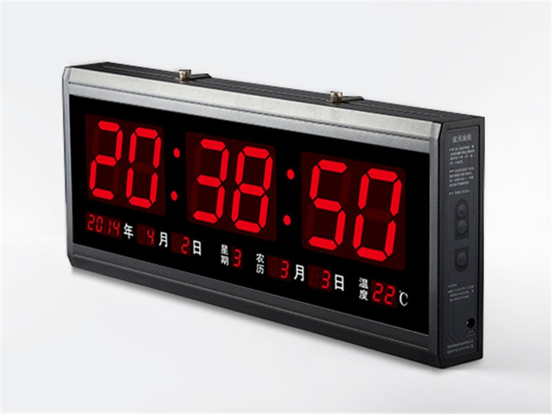 Reloj Digital Pared C/Temp 