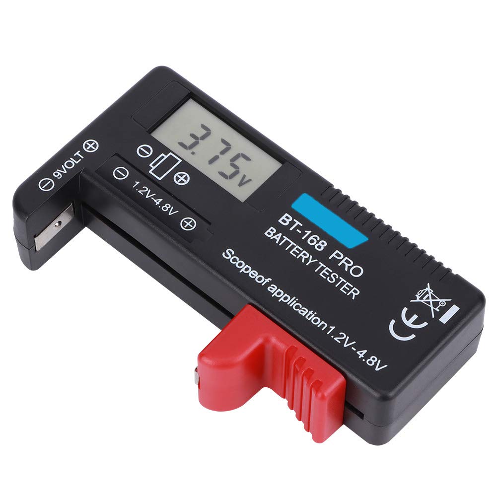 Probador Digital Universal de Baterías ANENG AN- 168 AAA AA Botón 18650