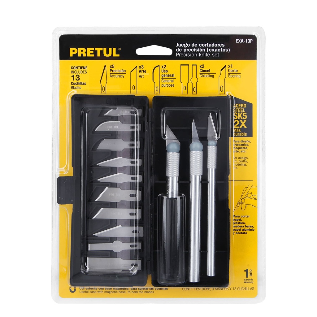 Juego de Cuchillas 13 Pz en Estuche 22409 Pretul