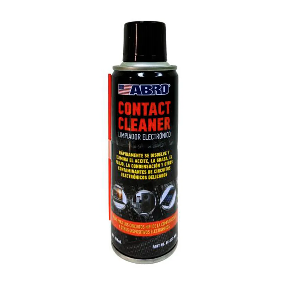 Limpia Contactos ABRO 400ml, Electronico y Electrico EC-833