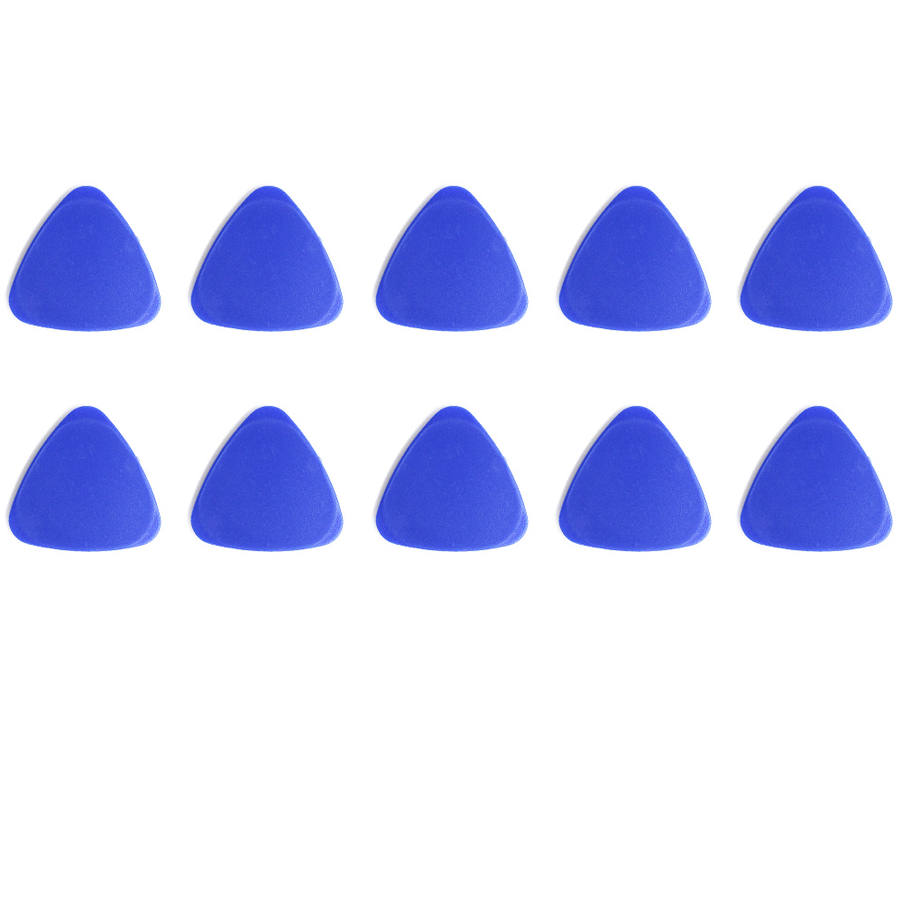 Paleta Triangulo Azul Plástico