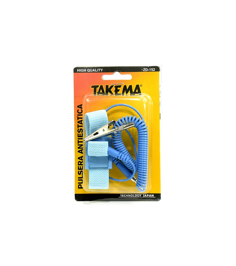 Pulsera Antiestatica TAKEMA Tela