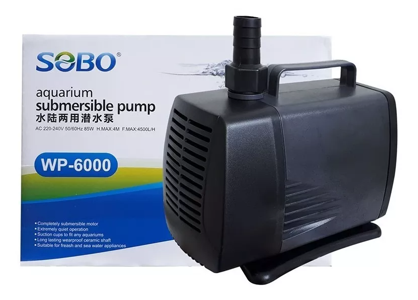 WP-6000 Bomba de Agua 4500l/h SOBO
