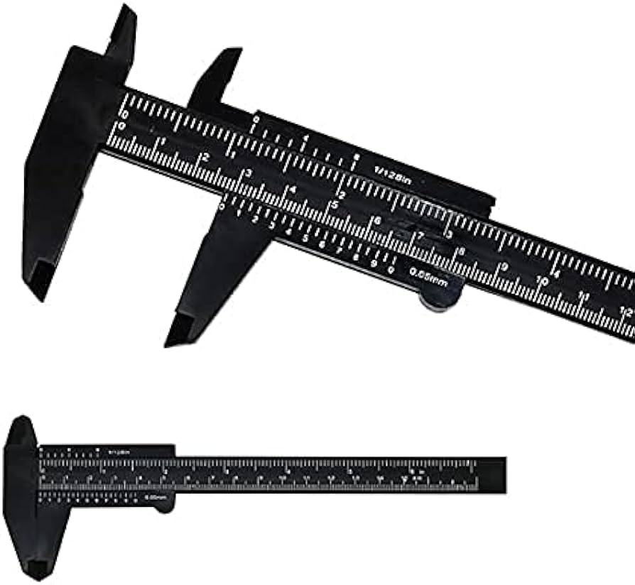 Calibrador Vernier Plastico Gen 