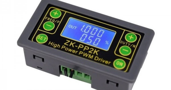 ZK-PP2K Controlador De Velocidad PWM 1Hz-150KHz 3.3-30V