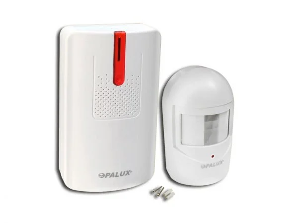 OP-9812 Sensor Inalámbrico Infrarrojo de Movimiento "OPALUX". Distancia de Transmisor: 100 cm (Aire Libre)