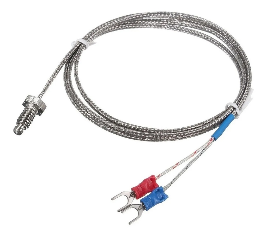 Termocupla Tipo J 2mt Metal TH-J2M