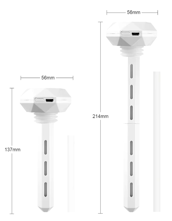 Humidificador Portátil de Ultrasonidos USB-5V 