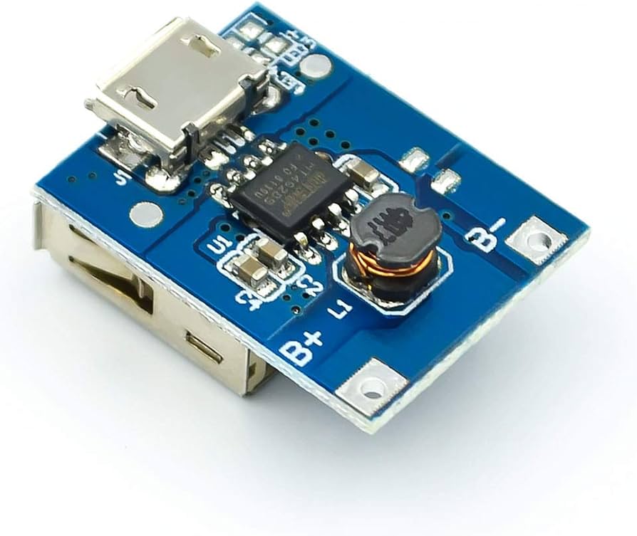 Módulo de Carga y Descarga Boost 3.7V 4.2V 5V 