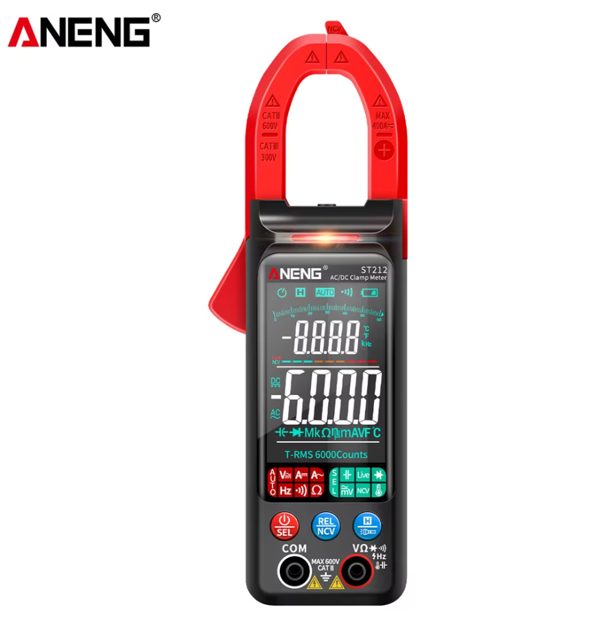 Pinza Amperimétrica Automática ANENG 212