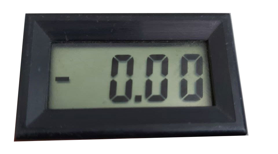 Amperimetro LCD 3 1/2 DIG. 3 AMP DC VT: 5VDC