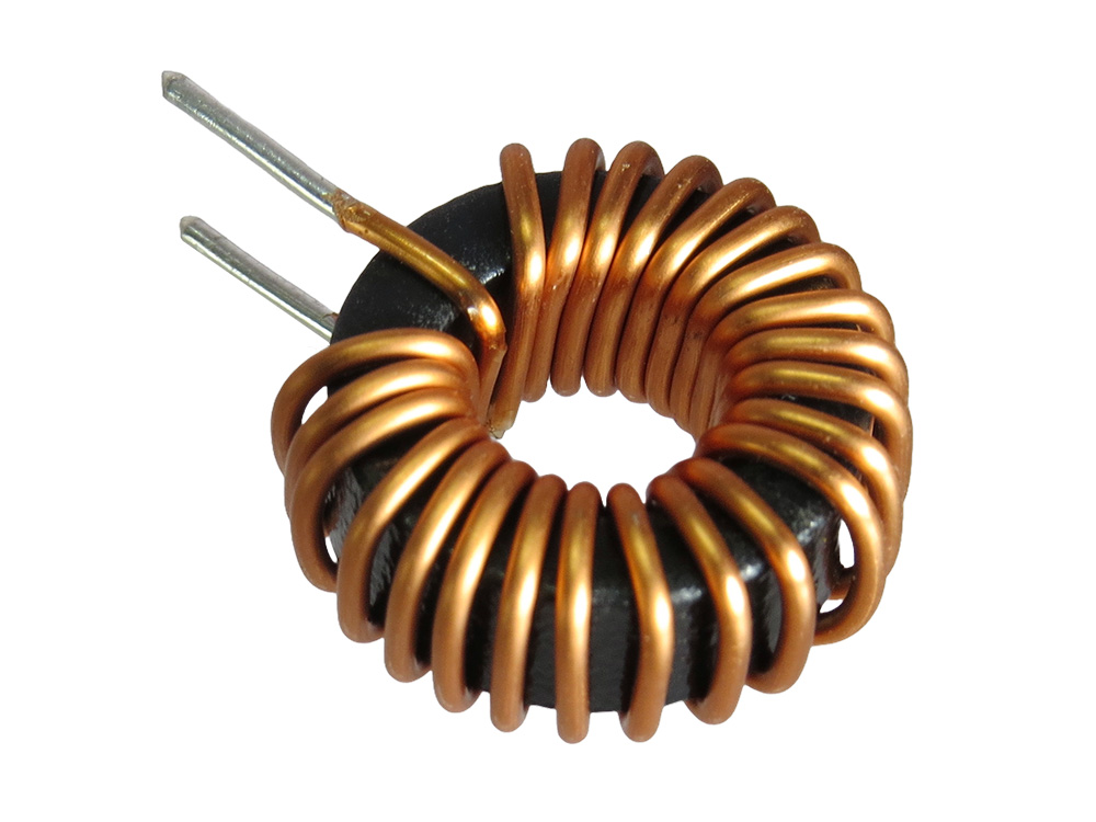 Bobina Toroidal Inductor con Nucleo de Ferrita de 47uH Corriente Max: 10Amp 20mm