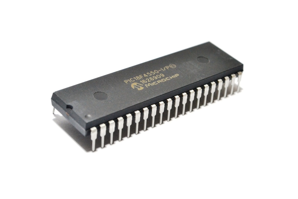 Microcontrolador PIC18F4550 Microchip-MCU de 8 Bits Encapsulado DIP-40