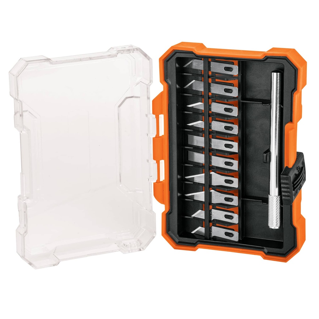 EXA-11 Juego de Cuchillas con 11 Piezas en Estuche, TRUPER