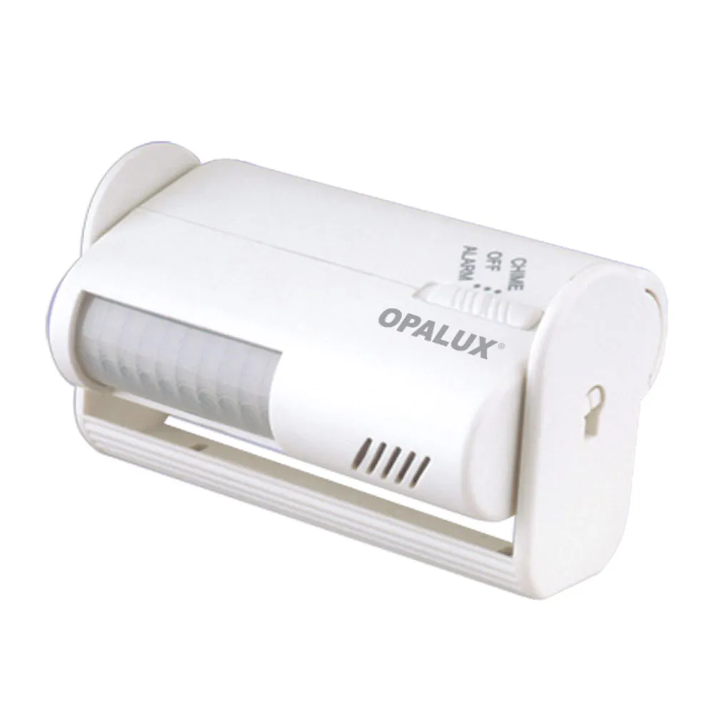 ST-96 Sensor De Movimiento Infrarrojo con Alarma y Timbre "OPALUX" 