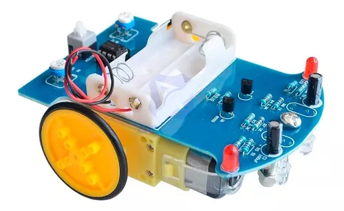 Kit De Aprendisaje Seguidor De Linea, Kit Completo