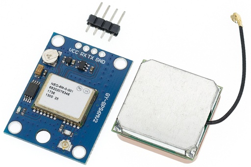 HW-248 Modulo Receptor GPS con EEPROM y Antena de Recepción