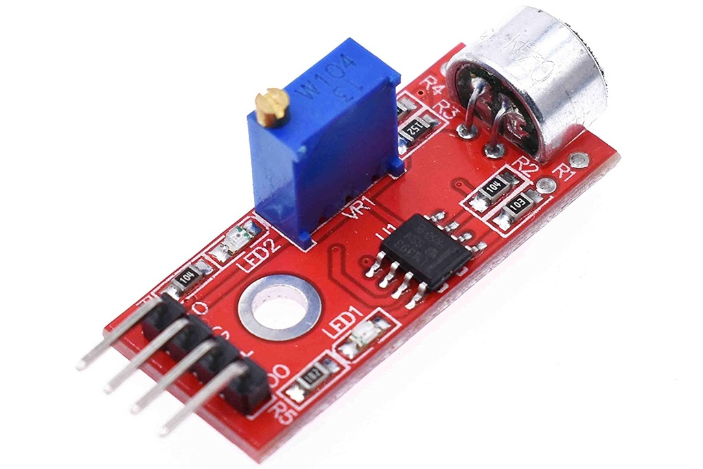  Sensor de Sonido para Arduino, Sensor con Micrófono, Detector de Sonido para Arduino MCUs