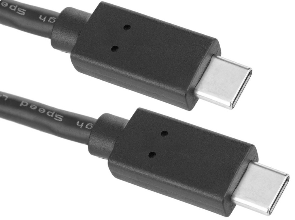 Cable USB C a C Soporta 3 Amperios Carga Rápida Longitud 1 Metro