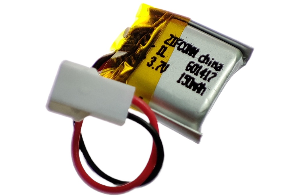 Bateria de Polimero de Litio de 3.7V 150mAh